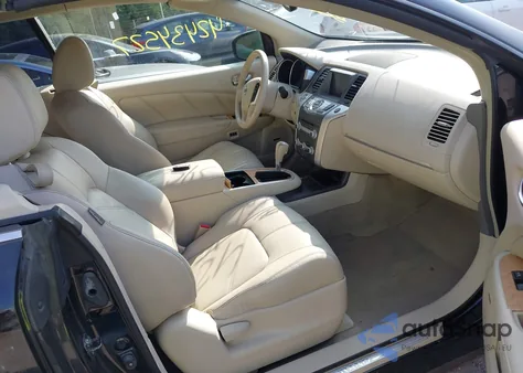 2011 Nissan Murano Crosscabriolet из США, поврежденный, VIN JN8AZ1FY7BW001177